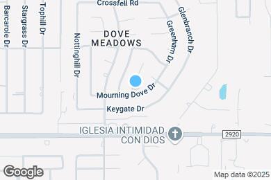 Map image of the property - 3234 Mourning Dove Dr