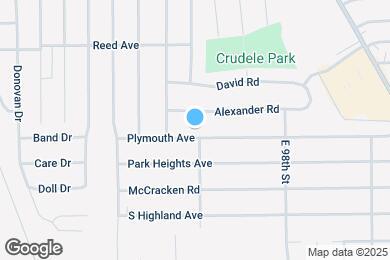 Map image of the property - 9331 Plymouth Ave