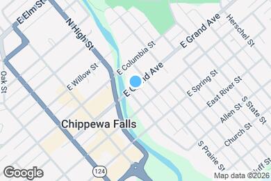 Map image of the property - 105 Grand E Ave
