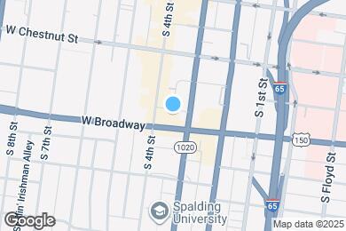 Map image of the property - 323 W Broadway