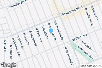 Map image of the property - 859 N Kenwood St