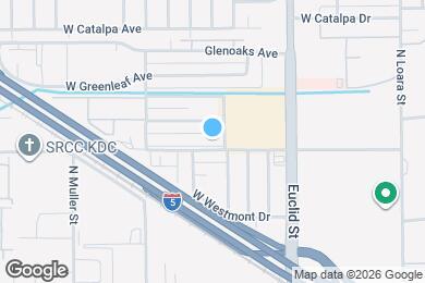 Map image of the property - Glencrest Apartments