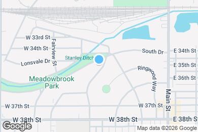 Map image of the property - 3507 Brown St