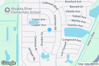 Map image of the property - 6248 Drucker Cir