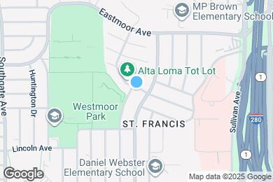 Map image of the property - 101 Del Prado Dr