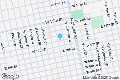 Map image of the property - 317 W 11th St