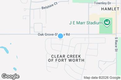 Map image of the property - 1328 Redpine Dr