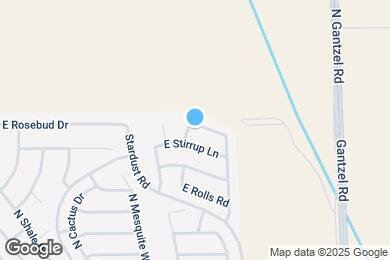 Map image of the property - 1429 E Rosebud Dr
