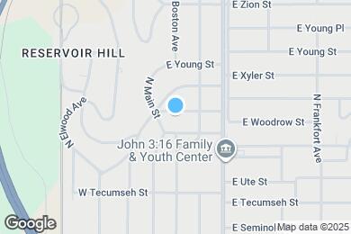 Map image of the property - 22 E Woodrow Pl