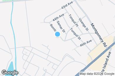 Map image of the property - 4421 Romlon St