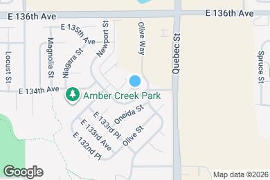 Map image of the property - 13415 Oneida Ln