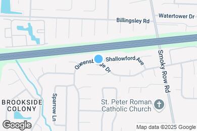 Map image of the property - 2033 Queensbridge Dr