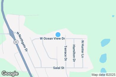 Map image of the property - 497 W Ocean View Dr