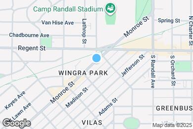 Map image of the property - 1617 Monroe St