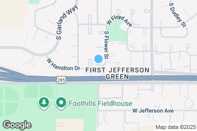 Map image of the property - 3355 S Flower St