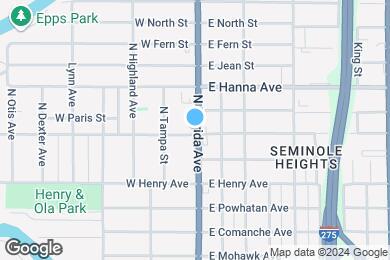 Map image of the property - Hite & Notch Apartments