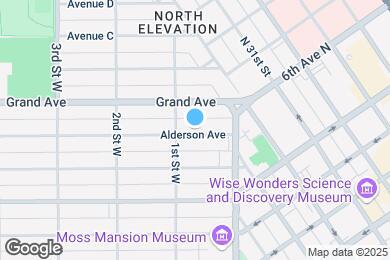 Map image of the property - 29 1/2 Alderson Ave