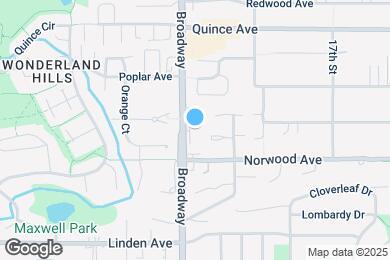Map image of the property - 3870 Broadway St