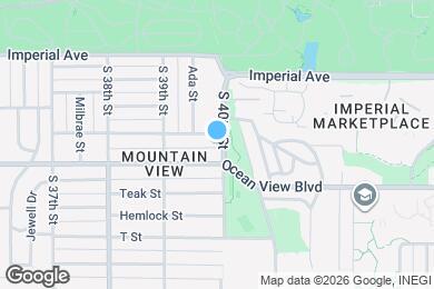 Map image of the property - 3987 Franklin Ave