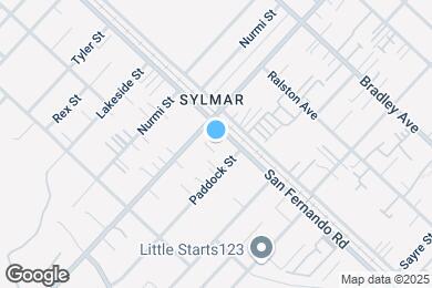 Map image of the property - 12625 San Fernando Rd
