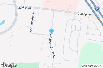 Map image of the property - 955 Professional Park Dr