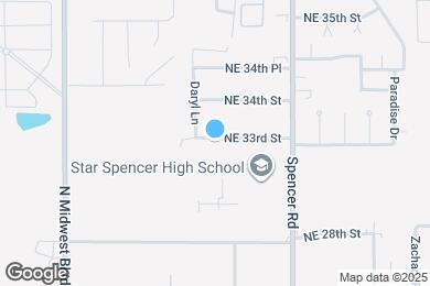 Map image of the property - 8308 NE 33rd St