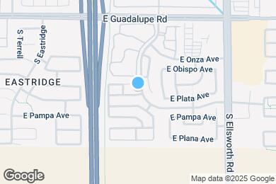 Map image of the property - 8928 E Plata Ave