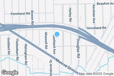 Map image of the property - 3532 Rushland Ave