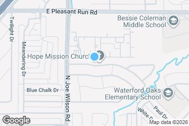 Map image of the property - 1037 Winding Creek Dr