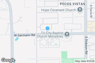 Map image of the property - 2421 W Marlin Dr