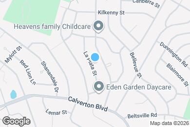 Map image of the property - 12401 La Plata St