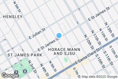 Map image of the property - 316 E St James St