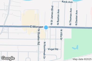 Map image of the property - 1521 N Roosevelt Dr