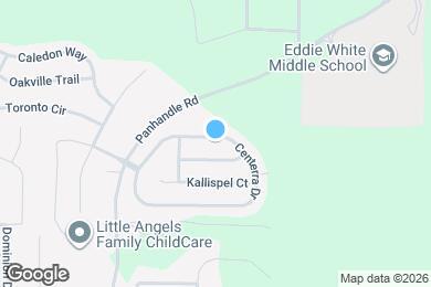 Map image of the property - 12309 Centerra Dr