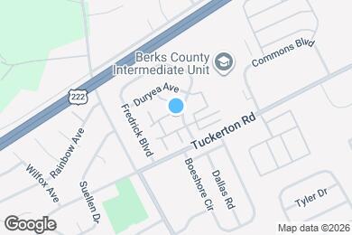 Map image of the property - 1112 Fredrick Blvd