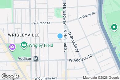 Map image of the property - 816 W Waveland