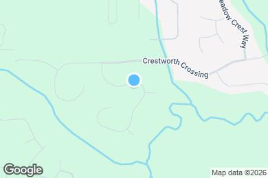 Map image of the property - 186 Crestbend Ln