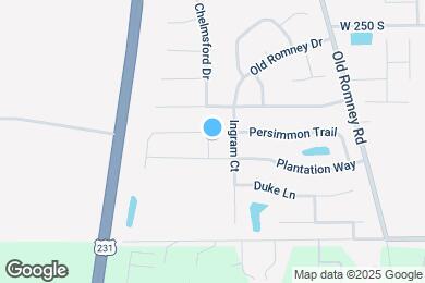 Map image of the property - 3218 Bunting Ln