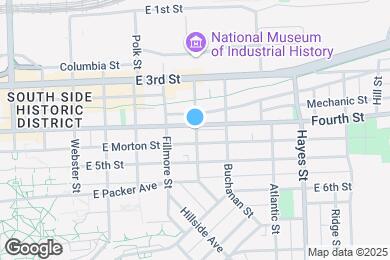 Map image of the property - 532 E 4th St