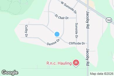 Map image of the property - 2922 Cliffside Dr