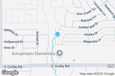 Map image of the property - 2710 Hawthorne Dr