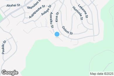 Map image of the property - 1408 Auwaiku St