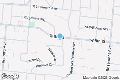 Map image of the property - 4227 W 8th St