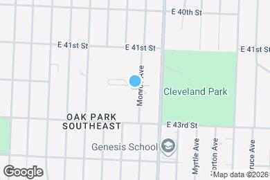 Map image of the property - 4204 Monroe Ave