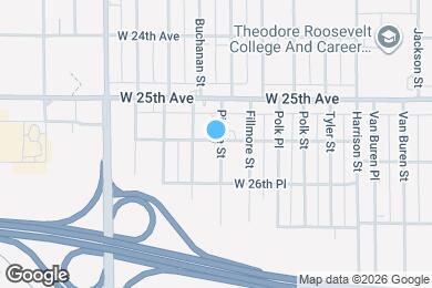 Map image of the property - 2600 Pierce St