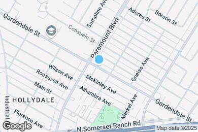 Map image of the property - 8031 Gardendale St
