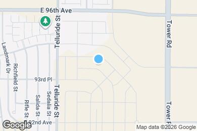 Map image of the property - 17925 E 94th Ave