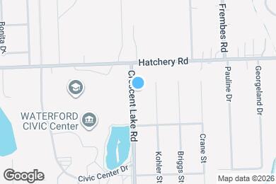 Map image of the property - 2386 Crescent Lake Rd