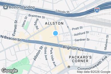 Map image of the property - 12 Harvard Terrace