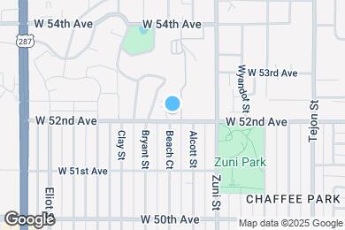 Map image of the property - 2541 W 52nd Ave